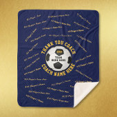 Blauw Goud, Geschenkideeën voor Voetbal coaches, V Sherpa Deken