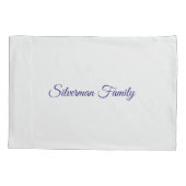 Blauw Goud Joods Vakantie Pascha Kussensloop (Achterkant)