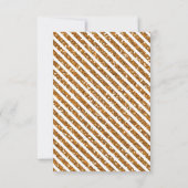 Blauw Goud Koninklijke Prins Kroon Verjaardagsfees Bedankkaart (Achterkant)