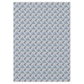 Blauw Goud Patroon#17 ID1009 Tafelkleed (Voorkant)