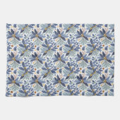 Blauw Goud Patroon#17 ID1009 Theedoek (Horizontaal)