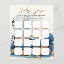 Blauw Goud Pompoen Vrijgezellenfeest Bingo Spellet