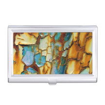 Blauw Goud Roest Getroffen Patina