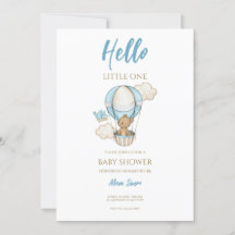 Blauw Goud Schattige Baby Jongensdouche