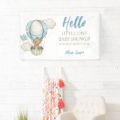 Blauw Goud Schattige Baby Jongensdouche Spandoek (Insitu)
