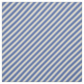 Blauw & Goud Strepen Stof (Swatch)