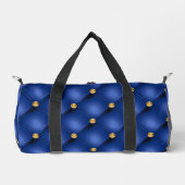 Blauw Gouden Diamanten Getuft Plunjezak (Voorkant)