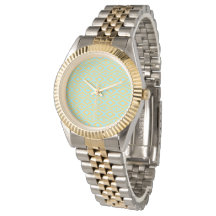 Blauw Gouden Elegant Diamant Patroon 