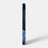Blauw Gouden Vis Persoonlijk iPhone Hoesje (Linkerkant)