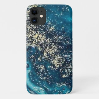 Blauw goudmarmer Hoesje-Mate Barely Daar Apple Case-Mate iPhone Case