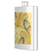 blauw goudpatroon flacon (Links)