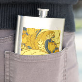 blauw goudpatroon flacon (Voorbeeld)