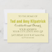  blauw goudpatroon kaart (Achterkant)