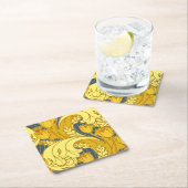  blauw goudpatroon kartonnen onderzetters (Insitu)