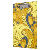  blauw goudpatroon klembord (Links)