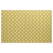  blauw goudpatroon stof (Yard (91,4 cm))