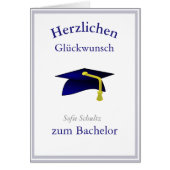 blauw graduatiemechanisme - Duits gekonfijt (Voorkant)