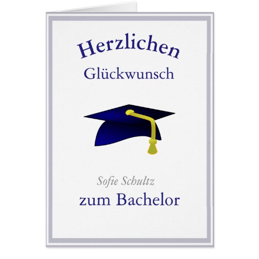 blauw graduatiemechanisme - Duits gekonfijt (Voorkant)