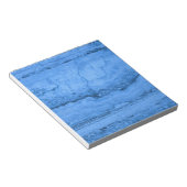 Blauw granietpatroon, blauwe marmer, blauwe steen notitieblok (Schuin)