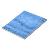 Blauw granietpatroon, blauwe marmer, blauwe steen notitieblok (Linkerzijde)
