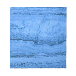 Blauw granietpatroon, blauwe marmer, blauwe steen notitieblok