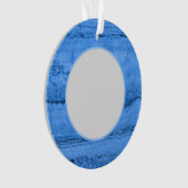 Blauw granietpatroon, blauwe marmer, blauwe steen ornament (voorkant)