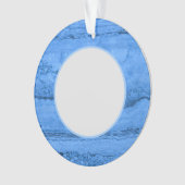 Blauw granietpatroon, blauwe marmer, blauwe steen ornament (voorkant)