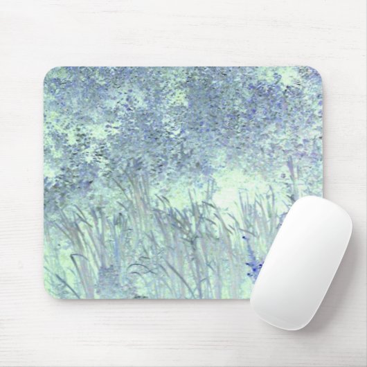 blauw gras muismat (Met muis)