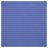 Blauw grasveld bowls patroon, stof (Swatch)