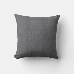  Blauw Gray Herringbone Kussen