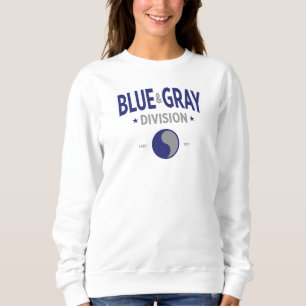 Blauw & Grijs Afdeling - 29ID Vrouwen Trui