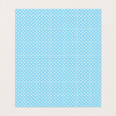 Blauw & Grijs Baby shower | Snoep Toppers van de Visitekaartje (Binnenkant ongevouwen)