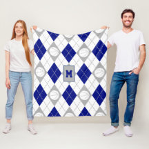 blauw grijs basketbalteam kleuren argyle