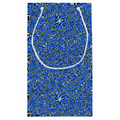 Blauw grijs BG Klein Cadeauzakje (Achterkant)