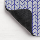 BLAUW GRIJS GEBREID Muismat (Hoek)