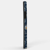 Blauw grijs geel papaver Case-Mate iPhone case (Achterkant/rechts)
