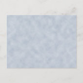  blauw grijs geperkamenttextiel briefkaart (Voorkant)