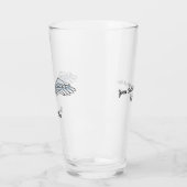 Blauw-grijs glas (Links)