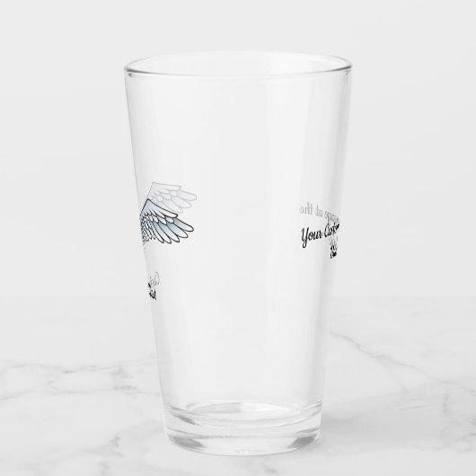 Blauw-grijs glas (Links)