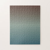 Blauw-grijs-grijs gradiënt, minimaal moeilijk legpuzzel (Verticaal)