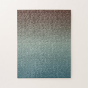 Blauw-grijs-grijs gradiënt, minimaal moeilijk legpuzzel