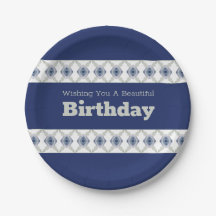 Blauw Grijs Groen en Wit