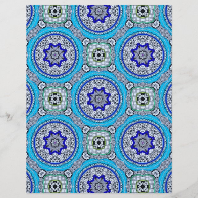 Blauw grijs groenboek (Voorkant)