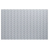 Blauw grijs herringbone Geometric Pattern Stof (Yard (91,4 cm))