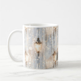 Blauw Grijs Licht Lantaarn Koffiemok