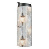 Blauw Grijs Licht Lantaarn Thermosbeker (Geroteerd rechts)