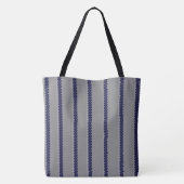 Blauw Grijs Mode Tas Licht de Wereld met Liefde (Achterkant)