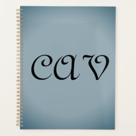 Blauw Grijs Planner