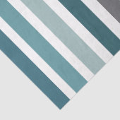 Blauw Grijs Strepen Tissuepapier (Detail)