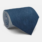 Blauw Grijs Stropdas (Opgerold)